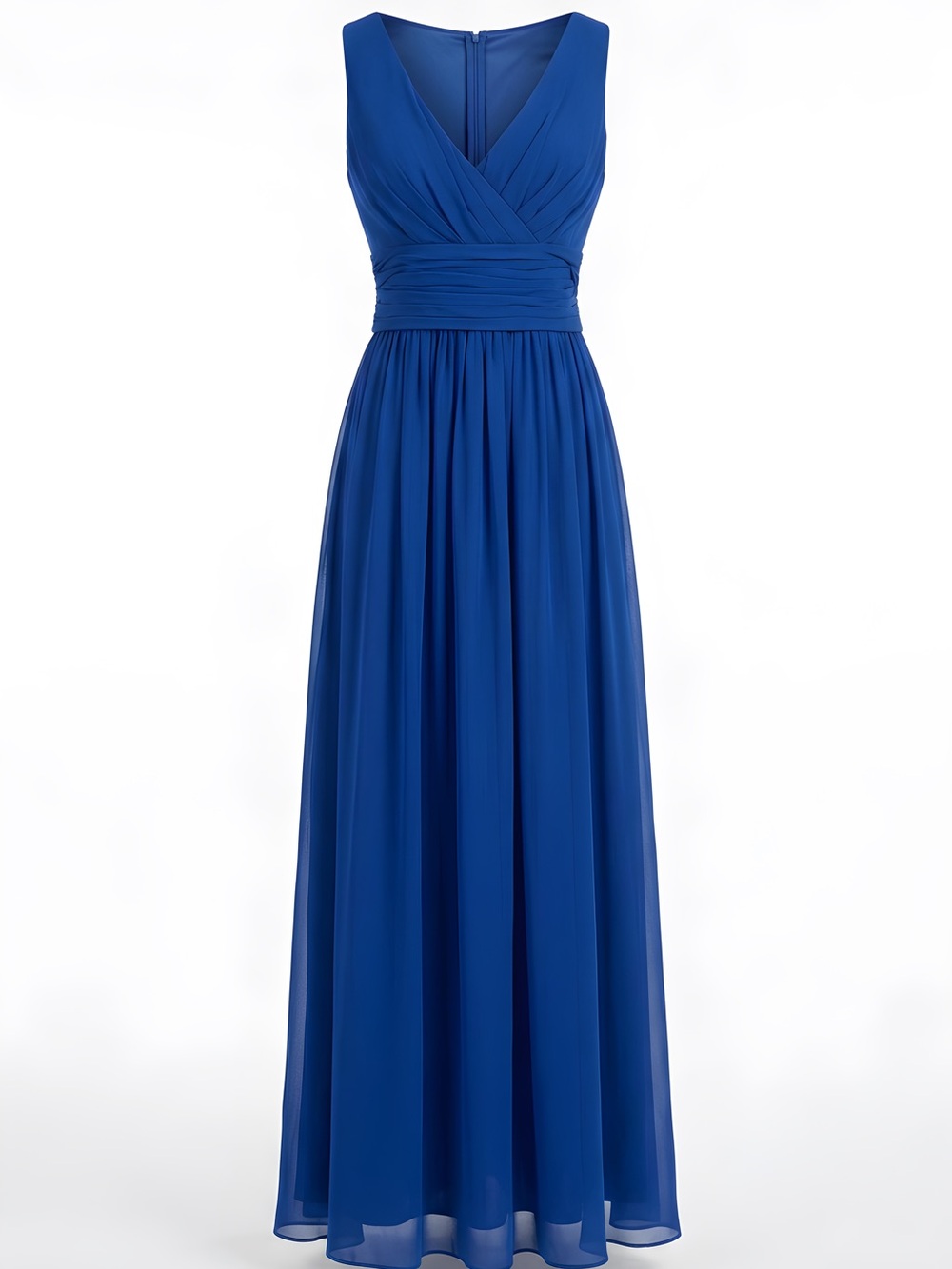 Bill Levkoff Deep Blue Maxi Dress